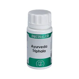 EQUISALUD Holofit Ayurveda Triphala 50 Cap. Complemento alimenticio a base de Amalaki, Haritaki y Vibhitaki para dietas vegetarianas y diabéticas
