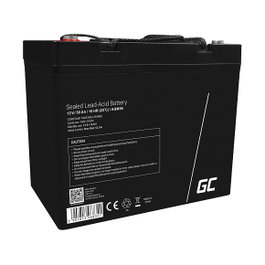 Green Cell Batería AGM 50Ah 12V Sin Mantenimiento Negro
