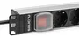 Salicru SPS PDU con tomas UK y C13/C14 en color negro