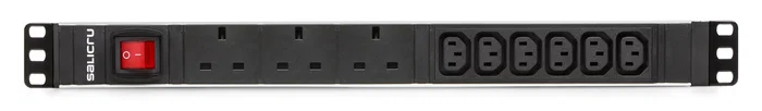 Salicru SPS PDU con tomas UK y C13/C14 en color negro Salicru SPS PDU con tomas UK y C13/C14 en color negro