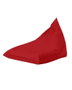 Atelier Del Sofa Pouf Gigante Cama Piramidal Rojo 145x90x35 cm Poliester Impermeable para Jardin