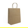 Algon Set-3 Bolsa Papel Kraft 32x12x40 cm (24 Unidades)