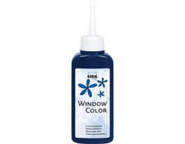 Kreul Pintura Vidrio Window Color azul noche 80ml