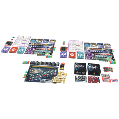 Ludonaute LULIM01ES Limit - Juego de Mesa Estratégico Geopolítico y Cooperativo, de 1 a 6 Jugadores, en Español (Castellano), a Partir de 14 Años