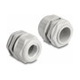 DeLOCK Prensaestopas EX M32 Gris, 2 unidades