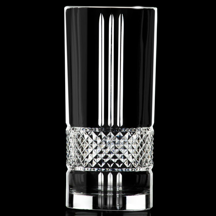 Rcr Cristalleria IT Vaso Alto 370 Ml Brillante Luxion Eco-crystal Glass (6 Unidades) Altura 150 Mm