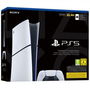 Sony PlayStation 5 Slim Digital Edition - Consola de Videojuegos Digital (825 GB SSD, Blanco, Incluye Mando DualSense)