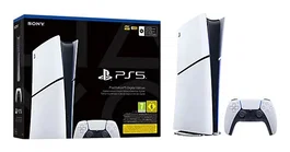 Sony PlayStation 5 Slim Digital Edition PS5 Consola 825 GB SSD 8K HDR Blanco y Negro