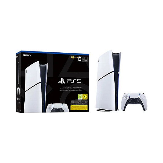 Sony PlayStation 5 Slim Digital Edition 825GB Blanco/Negro Sony PlayStation 5 Slim Digital Edition 825GB Blanco/Negro