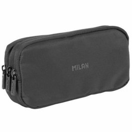 Milan Portatodo Serie Shadow 3 Cremalleras Negro