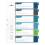 Durable Registro para archivador de sobreancho 1-6 DIN A4