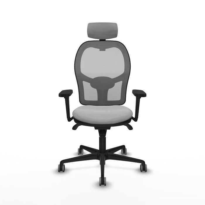 PIQUERAS Y CRESPO Silla de oficina Jorquera Gris con mecanismo Sincro PIQUERAS Y CRESPO Silla de oficina Jorquera Gris con mecanismo Sincro