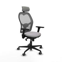 PIQUERAS Y CRESPO Silla de oficina Jorquera Gris con mecanismo Sincro