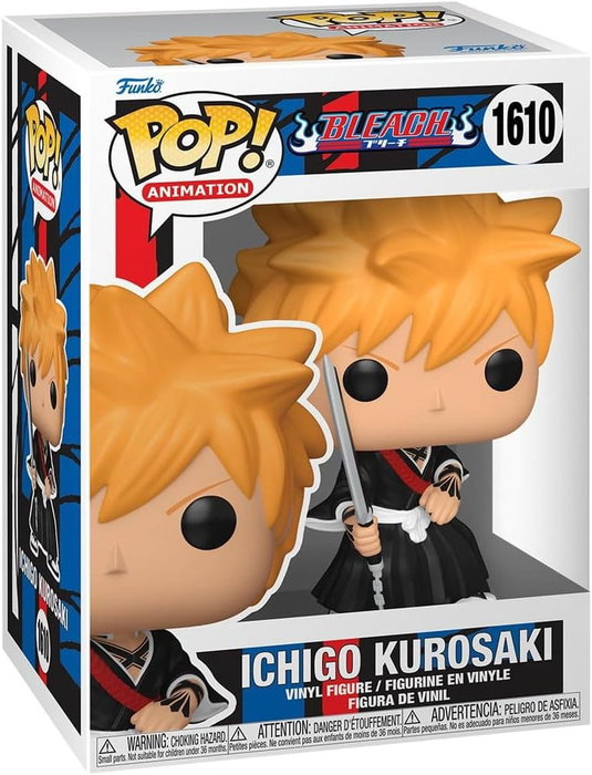 FUNKO POP! Ichigo Kurosaki - Bleach - 75508 FUNKO POP! Ichigo Kurosaki - Bleach - 75508