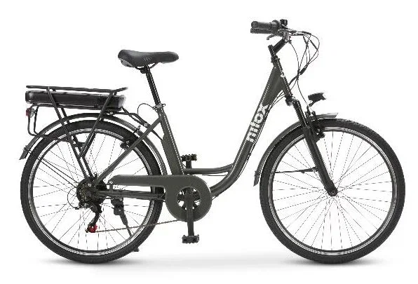 Nilox NXEBJ5PROGR Bicicleta Eléctrica Negro 26 pulgadas