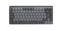 Logitech MX Mechanical Mini Teclado Inalámbrico RF + Bluetooth, Mecánico, Retroiluminado, QWERTY Internacional EE.UU., Tenkeyless, Color Grafito - Modelo 920-010780