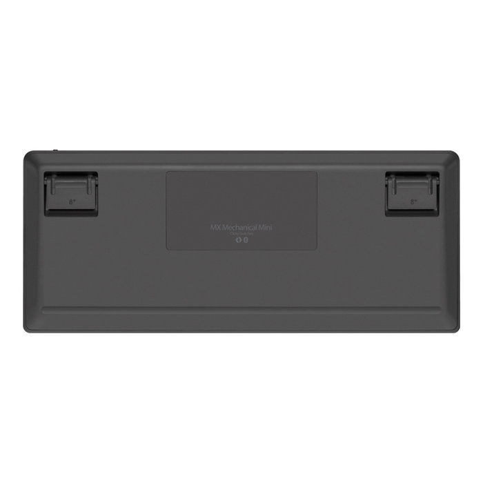 Logitech MX Mini - Teclado Mecánico Inalámbrico RF + Bluetooth QWERTY Internacional EE.UU. - Grafito Gris