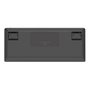 Logitech MX Mini - Teclado Mecánico Inalámbrico RF + Bluetooth QWERTY Internacional EE.UU. - Grafito Gris