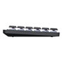 Logitech MX Mini - Teclado Mecánico Inalámbrico RF + Bluetooth QWERTY Internacional EE.UU. - Grafito Gris