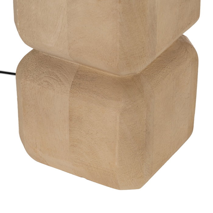 Base Lámpara Mesa Natural 15 X 15 X 29 cm