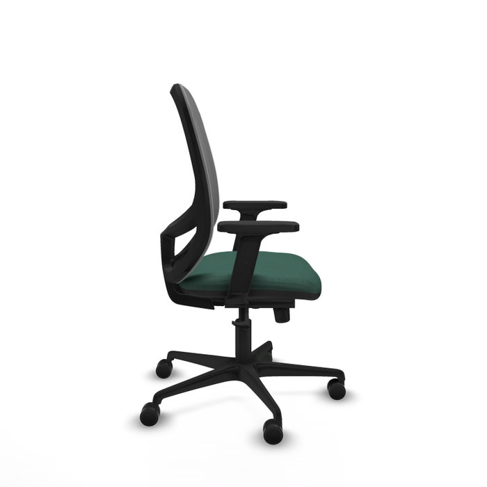 PIQUERAS Y CRESPO Silla de oficina Cilanco con mecanismo Sincro, Verde botella y Gris PIQUERAS Y CRESPO Silla de oficina Cilanco con mecanismo Sincro, Verde botella y Gris