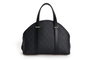Lucky Bees Bolso 1233 Piel de Polivinilo Negro y Gris 27x10x20 cm