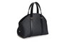 Lucky Bees Bolso 1233 Piel de Polivinilo Negro y Gris 27x10x20 cm