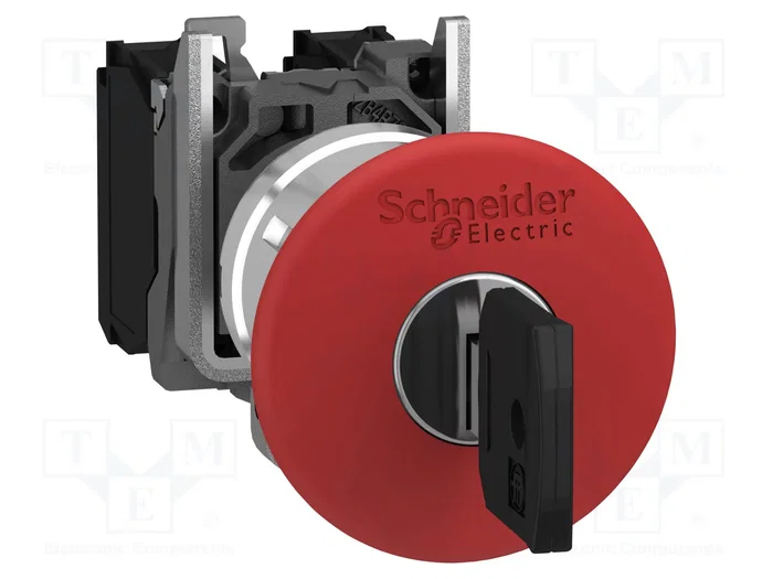 SCHNEIDER ELECTRIC Interruptor de Emergencia Harmony XB4 Rojo Ø22mm SCHNEIDER ELECTRIC Interruptor de Emergencia Harmony XB4 Rojo Ø22mm