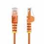 Conector RJ45 Categoría 6 FTP Startech N6PAT15MORS Naranja 15 m