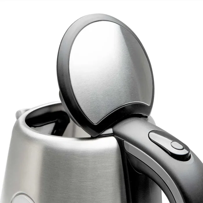 Orbegozo KT 6024 Hervidor Eléctrico de Agua 1.7L 2200W, Tetera de Acero Inoxidable con Desconexión Automática y Base Giratoria 360° Orbegozo KT 6024 Hervidor Eléctrico de Agua 1.7L 2200W, Tetera de Acero Inoxidable con Desconexión Automática y Base Giratoria 360°