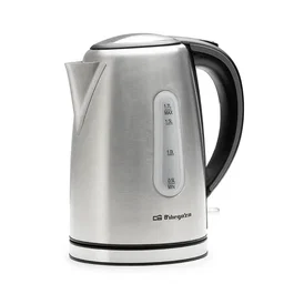 Orbegozo KT 6024 Hervidor de agua 1,7 L 2200 W Acero inoxidable