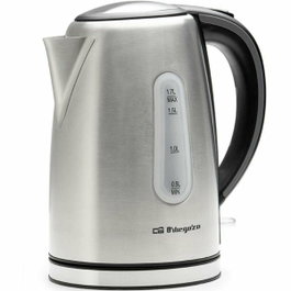 Orbegozo KT 6024 Hervidor de agua 1,7 L 2200 W Acero inoxidable
