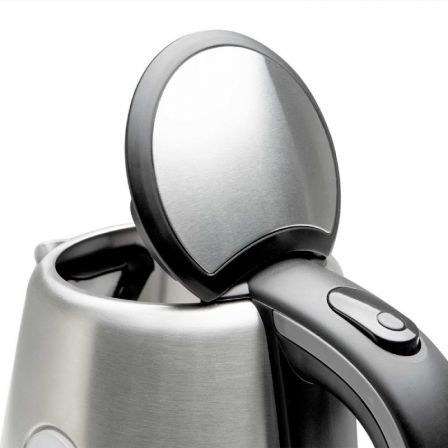 Orbegozo Hervidor de Agua KT 6024 | 2200W | 1.7L | Acero Inoxidable | Base Giratoria 360° | Desconexión Automática