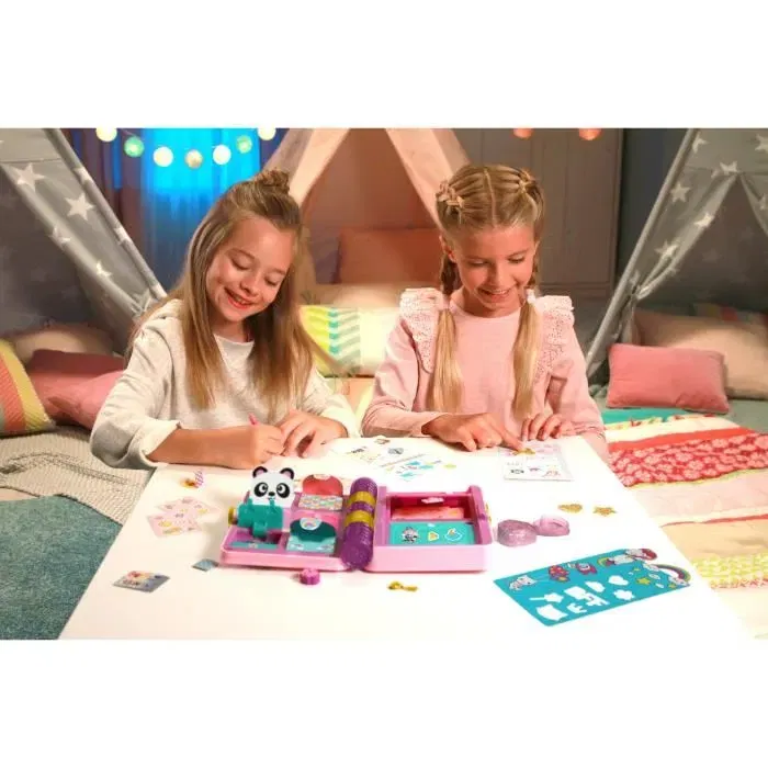 Funlockets Journal a Secrets KD Glitter Edition - Más de 30 sorpresas y pegatinas brillantes