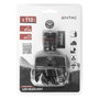 ENTAC Linterna de cabeza EHL-ZOOM-1W-PL Negra