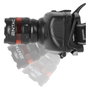 ENTAC Linterna de cabeza EHL-ZOOM-1W-PL Negra