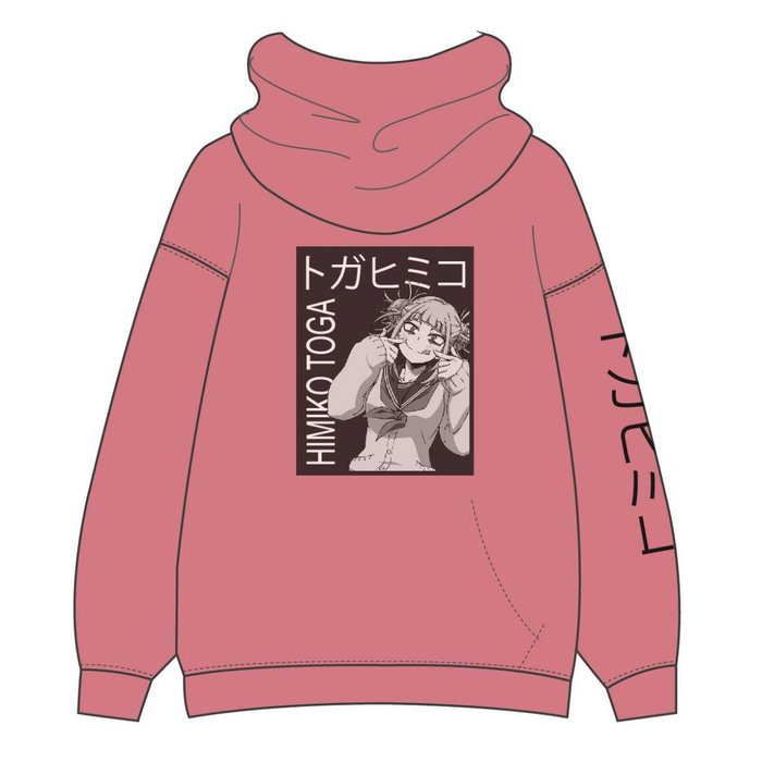 Cerdá Sudadera Con Capucha Cotton Brushed My Hero Academia Talla M Rosa