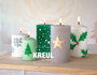 Kreul Set de 6 rotuladores de pintura para velas Winter Love