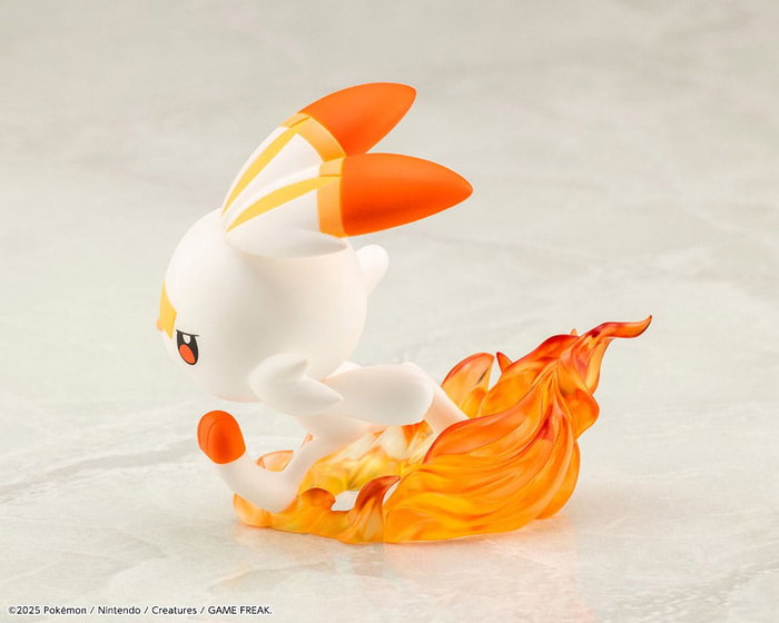 Pokémon Estatua ARTFXJ PVC 1/8 Victor & Scorbunny 21 cm