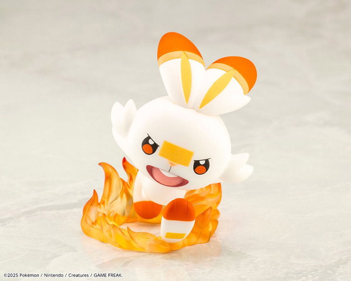 Pokémon Estatua ARTFXJ PVC 1/8 Victor & Scorbunny 21 cm