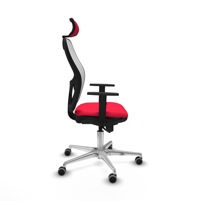 PIQUERAS Y CRESPO Silla de oficina Jorquera Rojo/Blanco