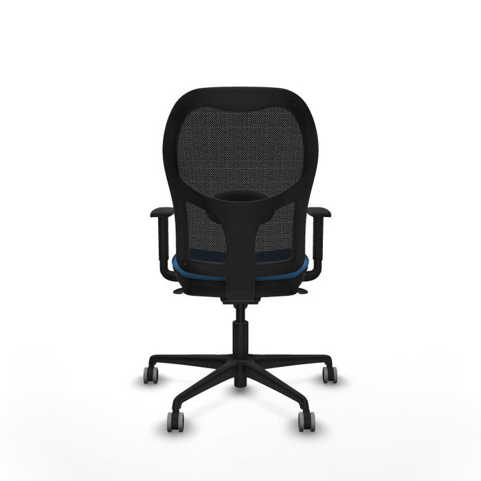 PIQUERAS Y CRESPO Silla de oficina Jorquera Azul claro y Negro