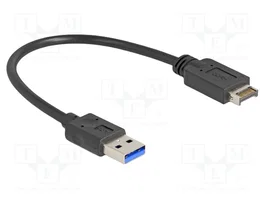 DeLOCK Cable USB Tipo-E Key A a USB Tipo-A 10 Gbps 30 cm