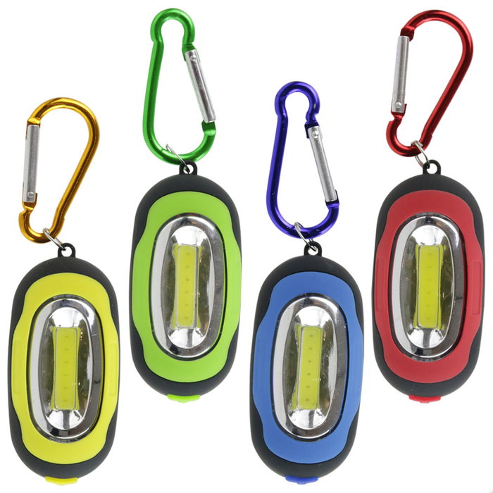 Je cherche une Idee Lámpara LED con COB, imán y mosquetón