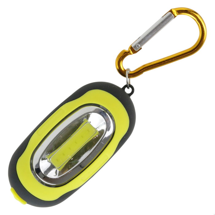Je cherche une Idee Lámpara LED con COB, imán y mosquetón