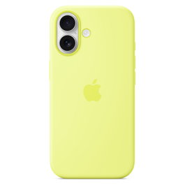 Apple Funda de silicona con MagSafe para iPhone 17 - Amarillo neón