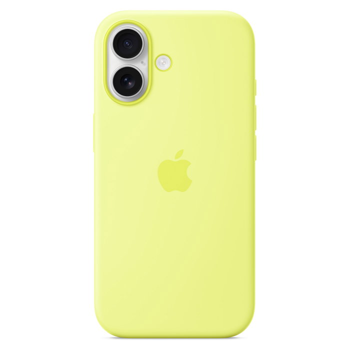Apple Silikon Case iPhone 17 con MagSafe - Amarillo Neón Apple Silikon Case iPhone 17 con MagSafe - Amarillo Neón