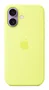 Apple MGEV4ZM/A Funda de Silicona con MagSafe para iPhone 17 - Silicona reciclada al 45% - Color Neon Yellow/Amarillo - Protección contra caídas y rayones