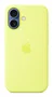 Apple MGEV4ZM/A Funda de Silicona con MagSafe para iPhone 17 - Silicona reciclada al 45% - Color Neon Yellow/Amarillo - Protección contra caídas y rayones
