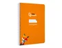 Liderpapel Cuaderno Espiral Pautaguía A5 Naranja 80 Hojas